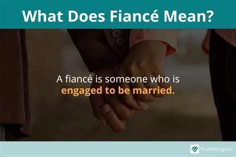 what does fiance mean.